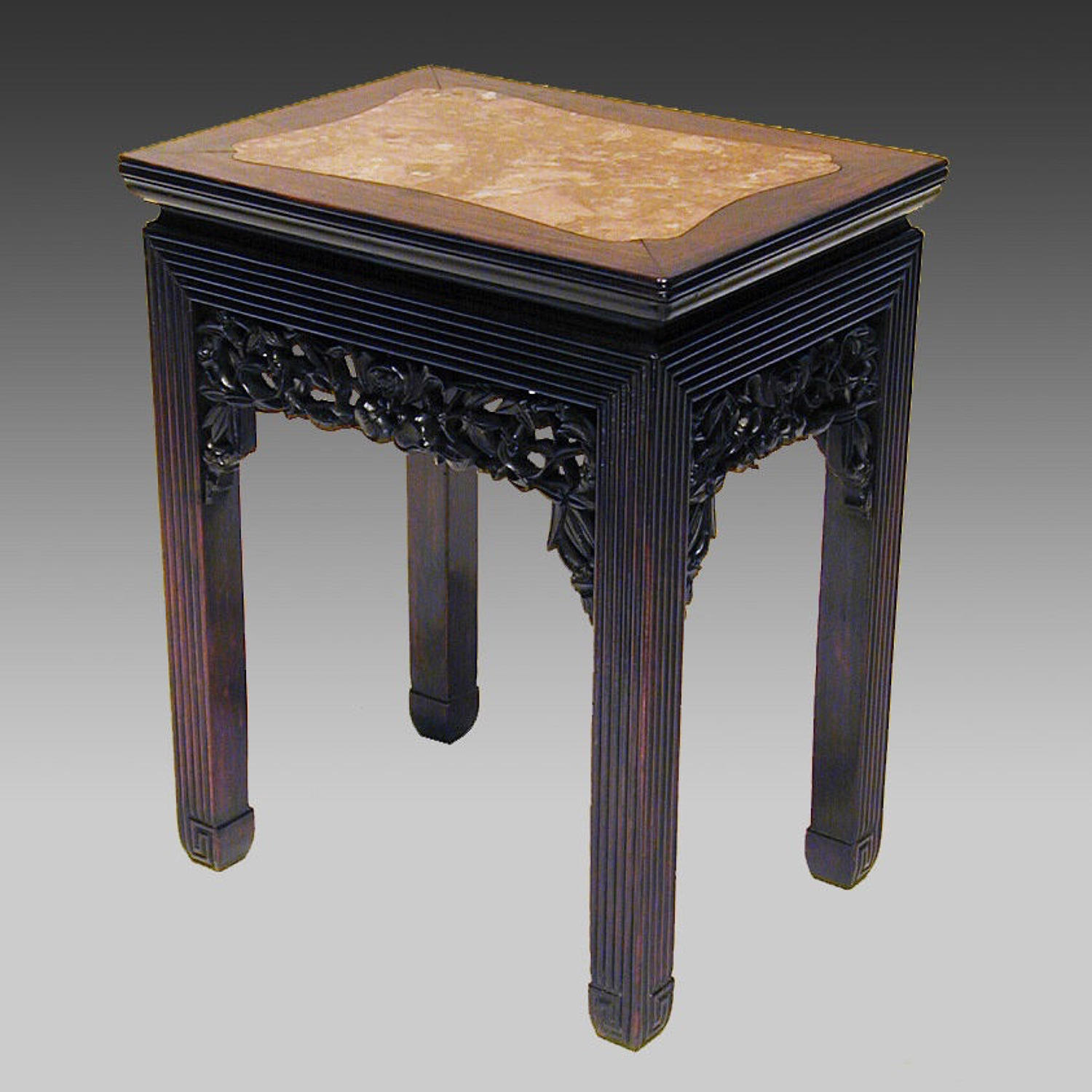 19th century Chinese hardwood centre table