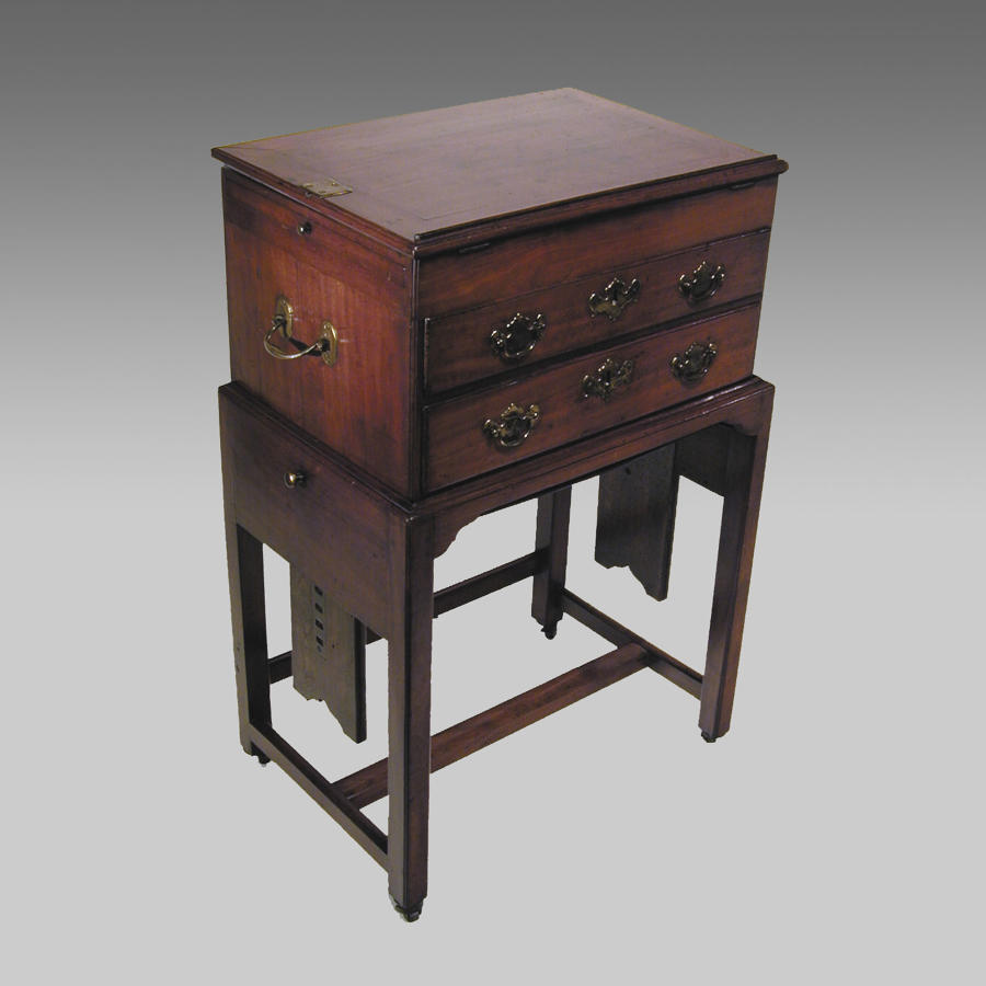18th century mahogany artist's or architect's desk