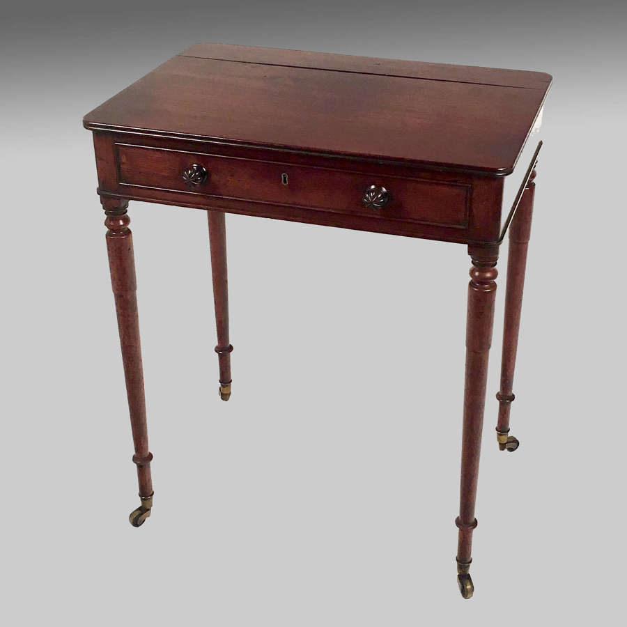 Georgian mahogany chamber or writing table