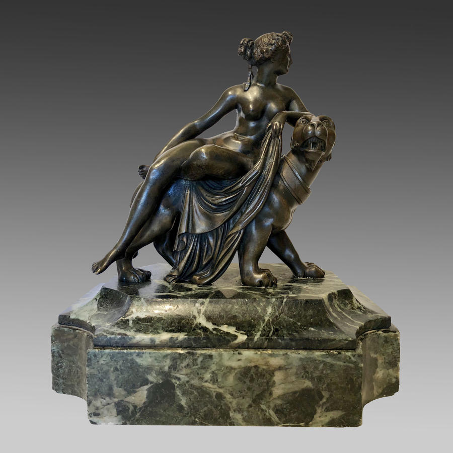 Grand Tour bronze 'Ariadne on the Panther'