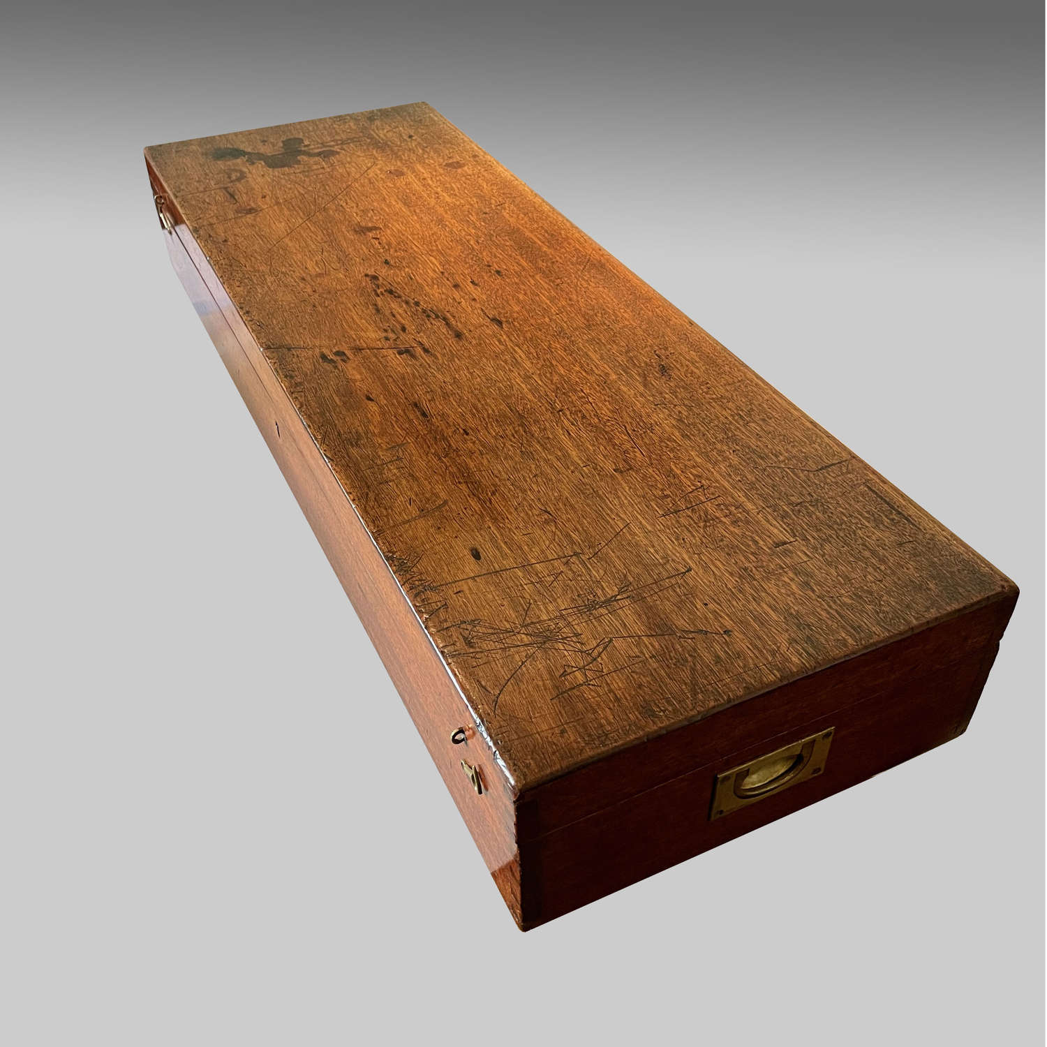 Georgian mahogany box