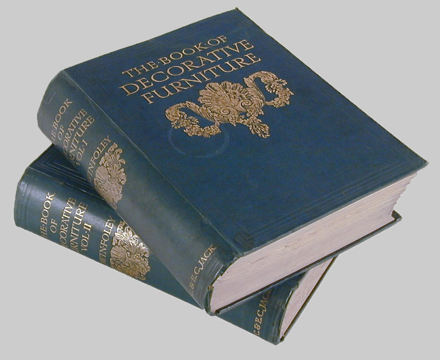 The Book of Decorative Furniture Vols 1&2, Edwin Foley, published 1910