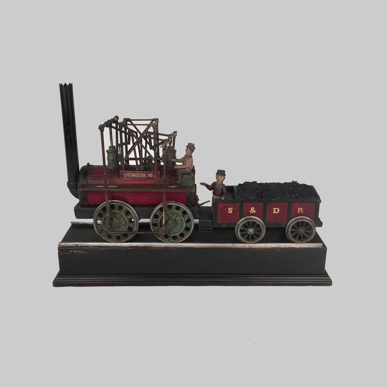 Naive model of a steam engine ‘Locomotion No.1’