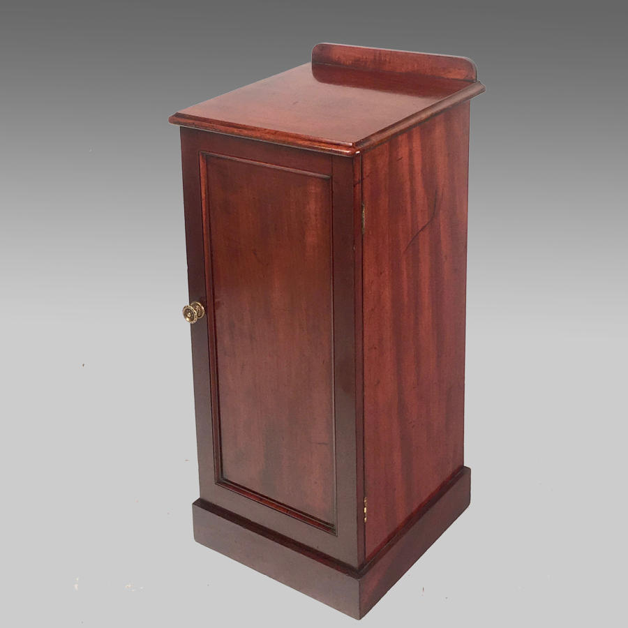 Mahogany pedestal cabinet by Holland & Sons