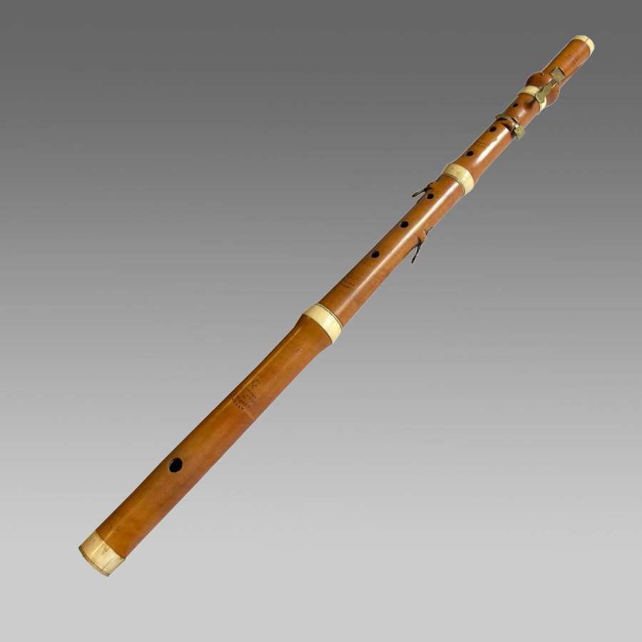Georgian boxwood flute by Astor & Horwood