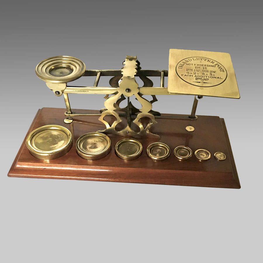 Victorian postal scales by G.S.Morden & Company