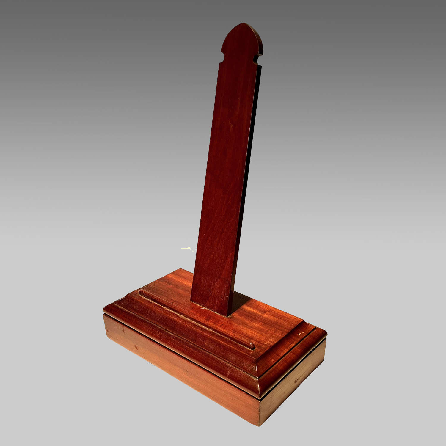 Mahogany tray or picture stand