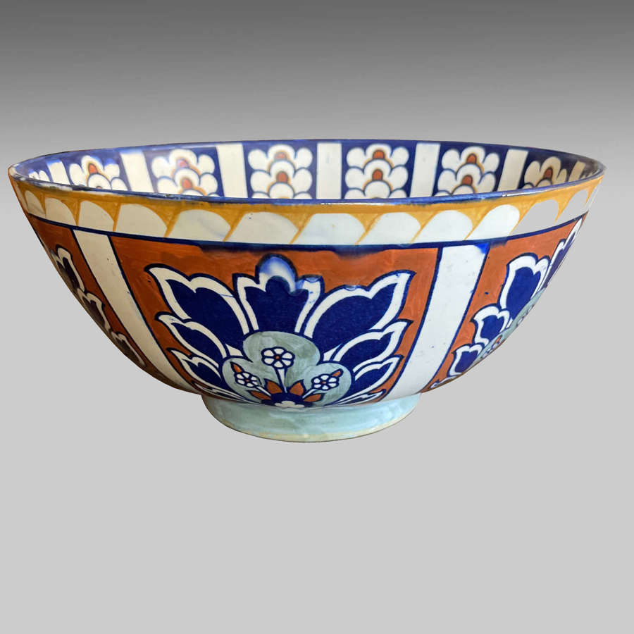 Bursley ware pottery bowl by Frederick Alfred Rhead