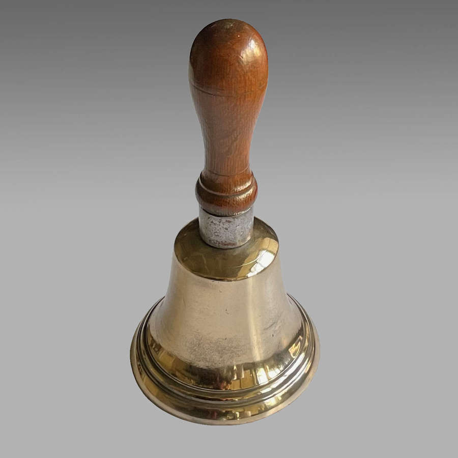 Victorian bell metal hand bell