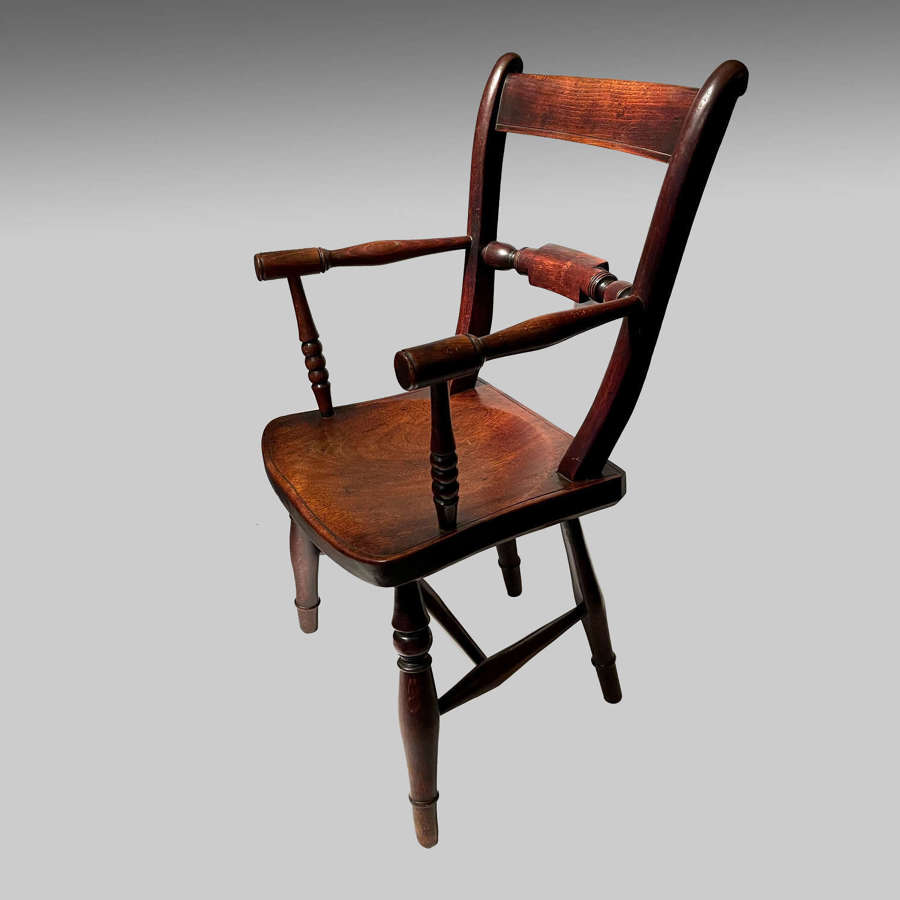 19th century Oxford Windsor child's chair